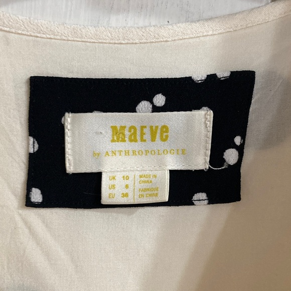 Maeve large dot faux wrap dress - Picture 5 of 7